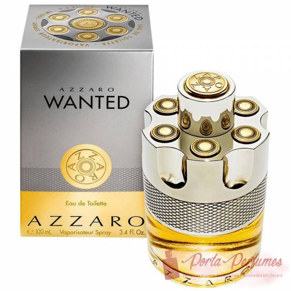 Decant / Amostra do Perfume Masculino Azzaro Wanted Eau de Toilette (EDT)