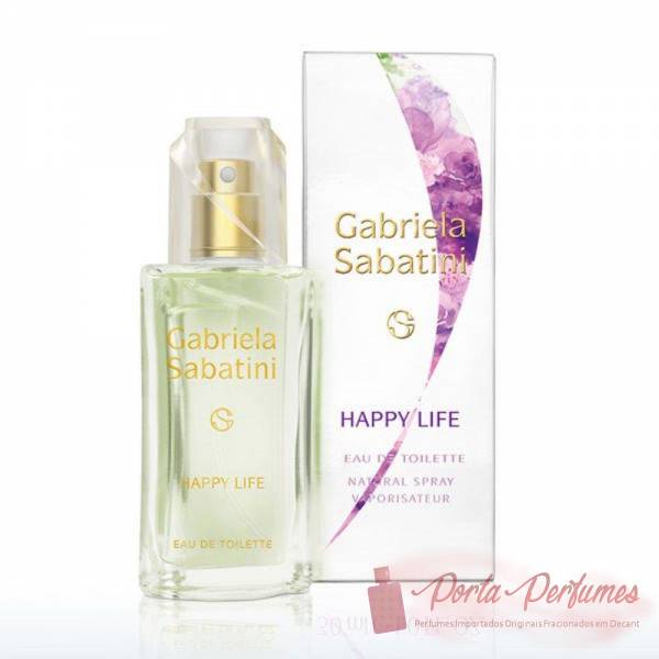 Decant / Amostra do Perfume Feminino Gabriela Sabatini Happy Life Eau de Toilette (EDT)