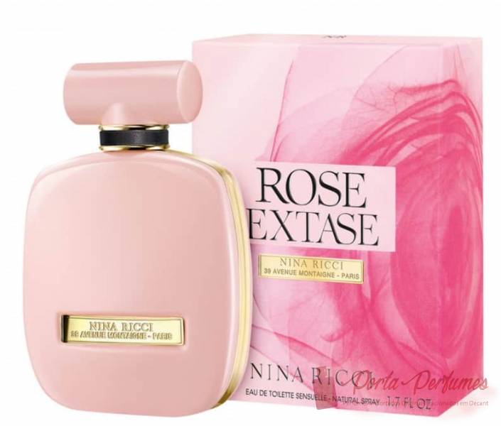 Decant / Amostra do Perfume Feminino Nina Ricci Rose Extase Eau Toilette Sensuelle (EDT)