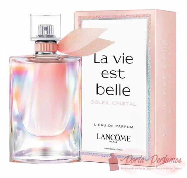 Decant / Amostra do Perfume Feminino Lancôme La Vie Est Belle Soleil Cristal Eau de Parfum (EDP)