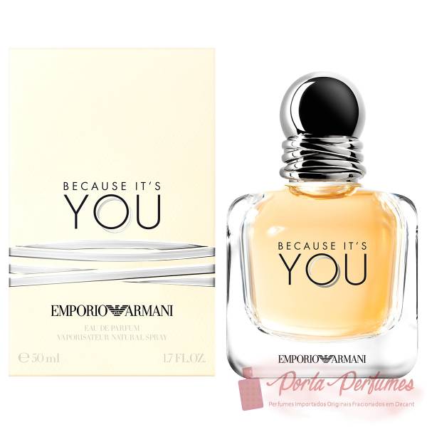 Decant / Amostra do Perfume Feminino Emporio Armani Because It's You Eau de Parfum (EDP)