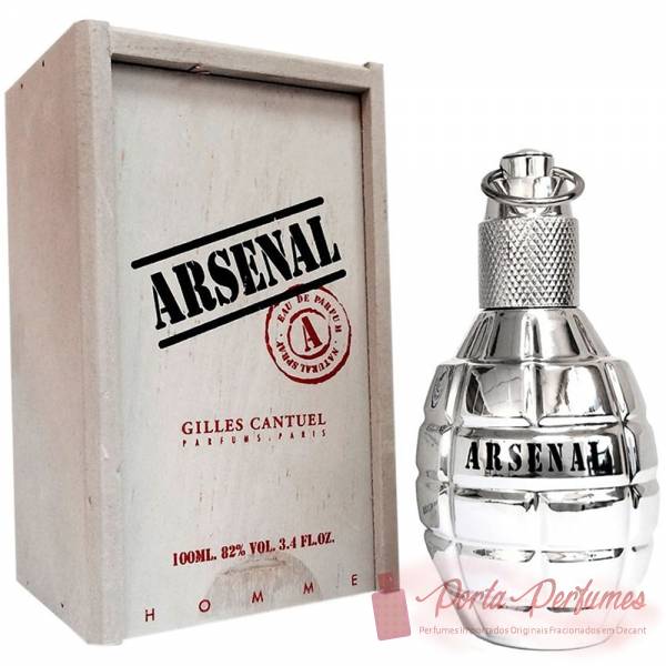 Decant / Amostra do Perfume Masculino Gilles Cantuel Arsenal Platinum Eau de Parfum (EDP)