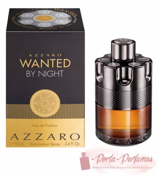 Decant / Amostra do Perfume Masculino Azzaro Wanted By Night Eau de Parfum (EDP)