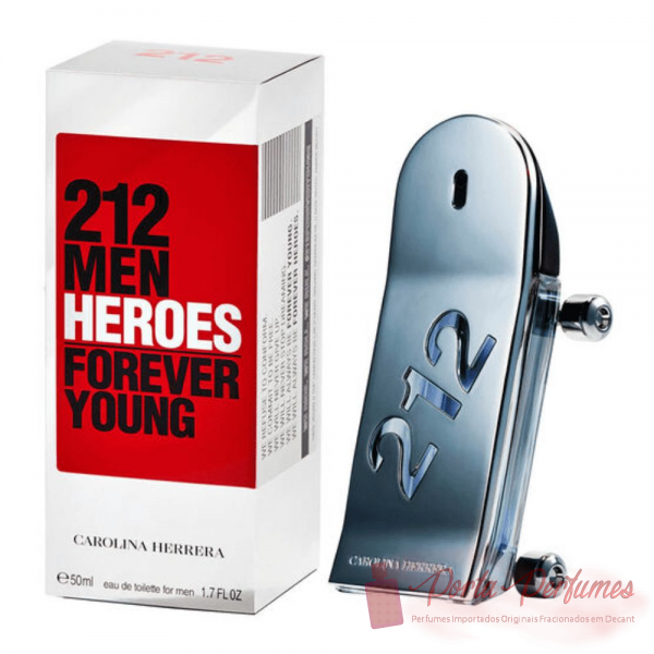 Decant / Amostra do Perfume Masculino Carolina Herrera 212 Men Heroes (EDT)