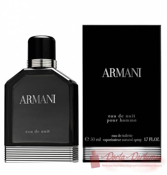 Decant / Amostra do Perfume Masculino Giorgio Armani Eau de Nuit Eau de Toilette (EDT)