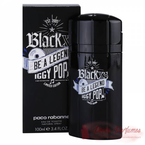 Decant / Amostra do Perfume Masculino Paco Rabanne Black XS Be a Legend Iggy Pop (EDT)